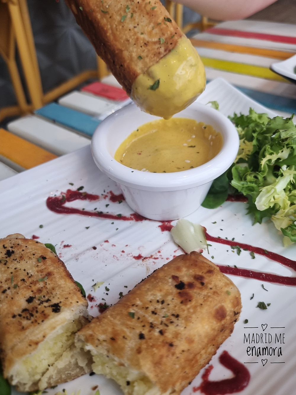 Los tequeños veggies de Sanissimo te van a sorprender.