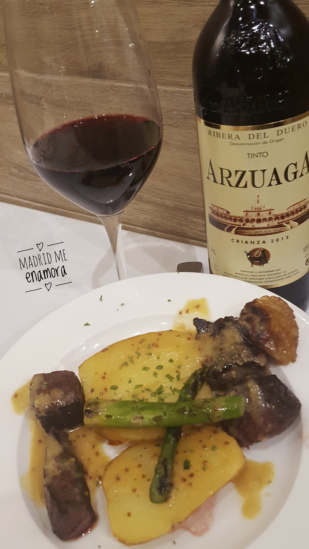 Restaurante recomendado en Madrid por www.madridmeenamora.com