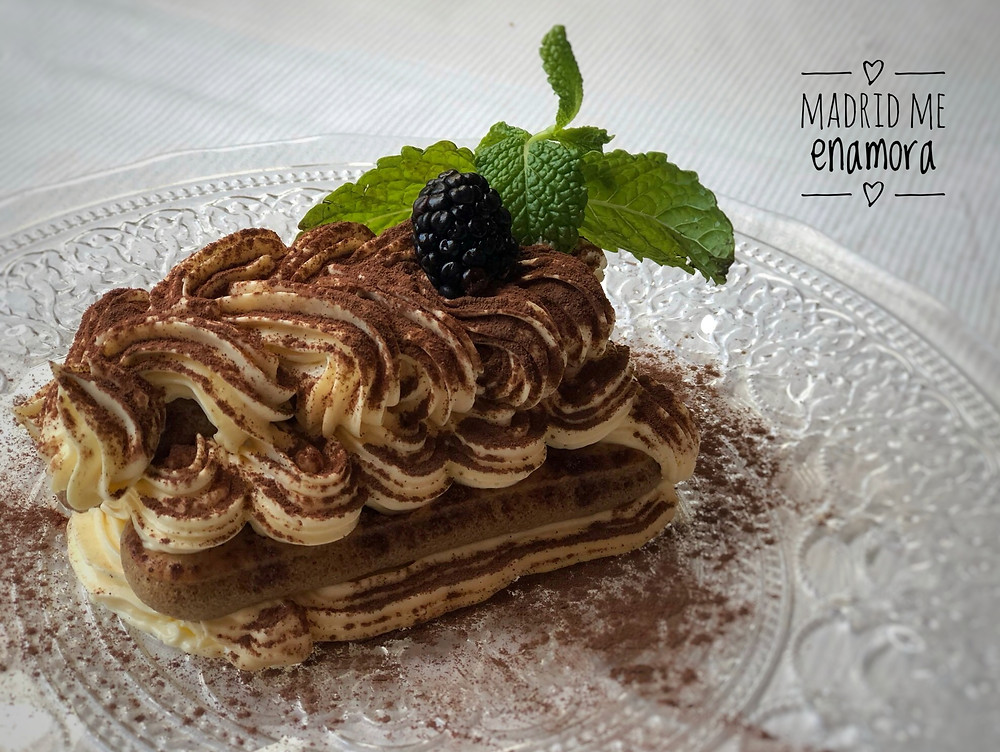 Tiramisú casero de Nuevo Gerardo.