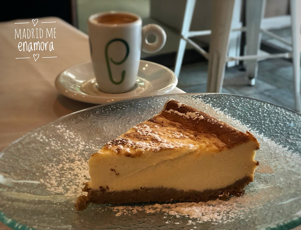 Tarta de queso cremosa “Candela”.