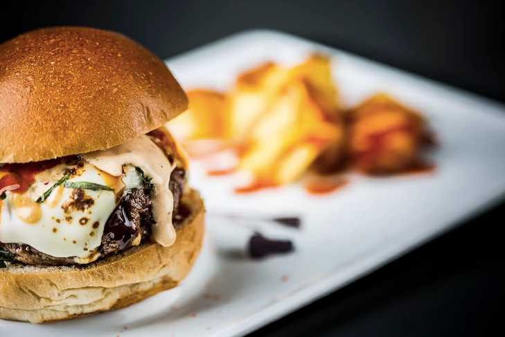 La hamburguesa de wagyu cuesta 26 euros.