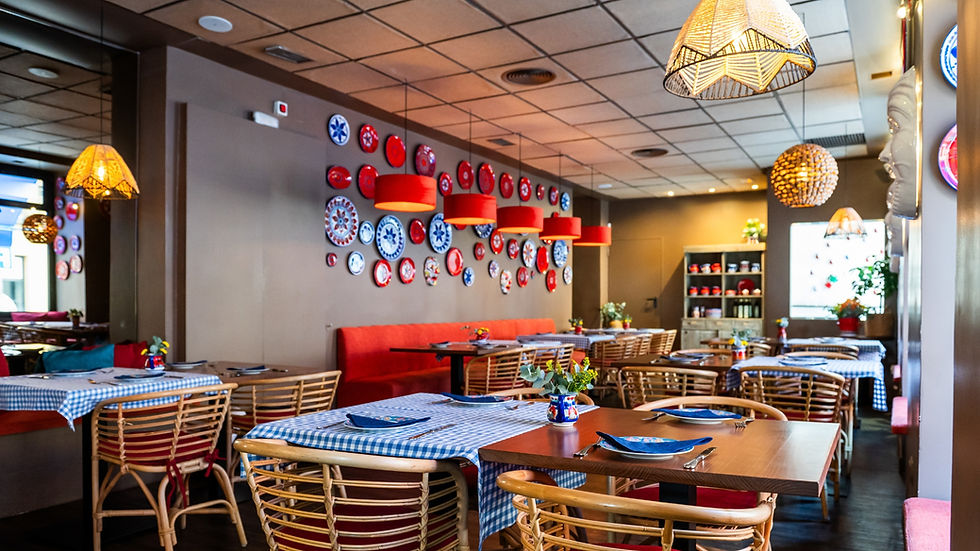 La decoración de La Tavernetta del Pirata nos encanta.