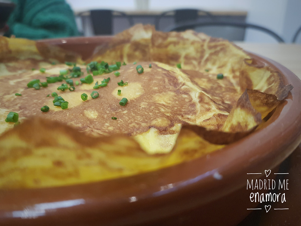La tortilla de D.Origen te sorprenderá.