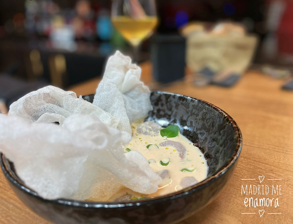 Excelente combinación de sabores y texturas en los platos de Niquel.
