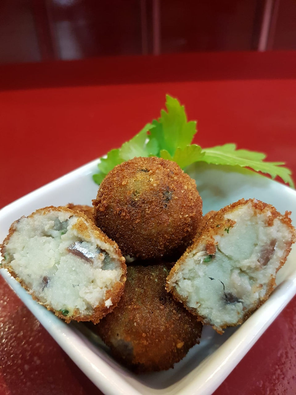 Croquetas marineras, Kint, Mercado de Va