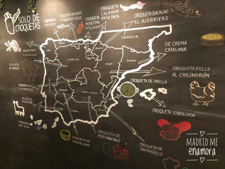 RECORREMOS ESPAÑA SIN SALIR DE MADRID EN SOLO DE CROQUETAS