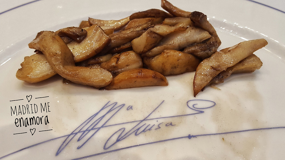 La Cocina de Maria Luisa, restaurante recomendado en Madrid por www.madridmeenamora.com
