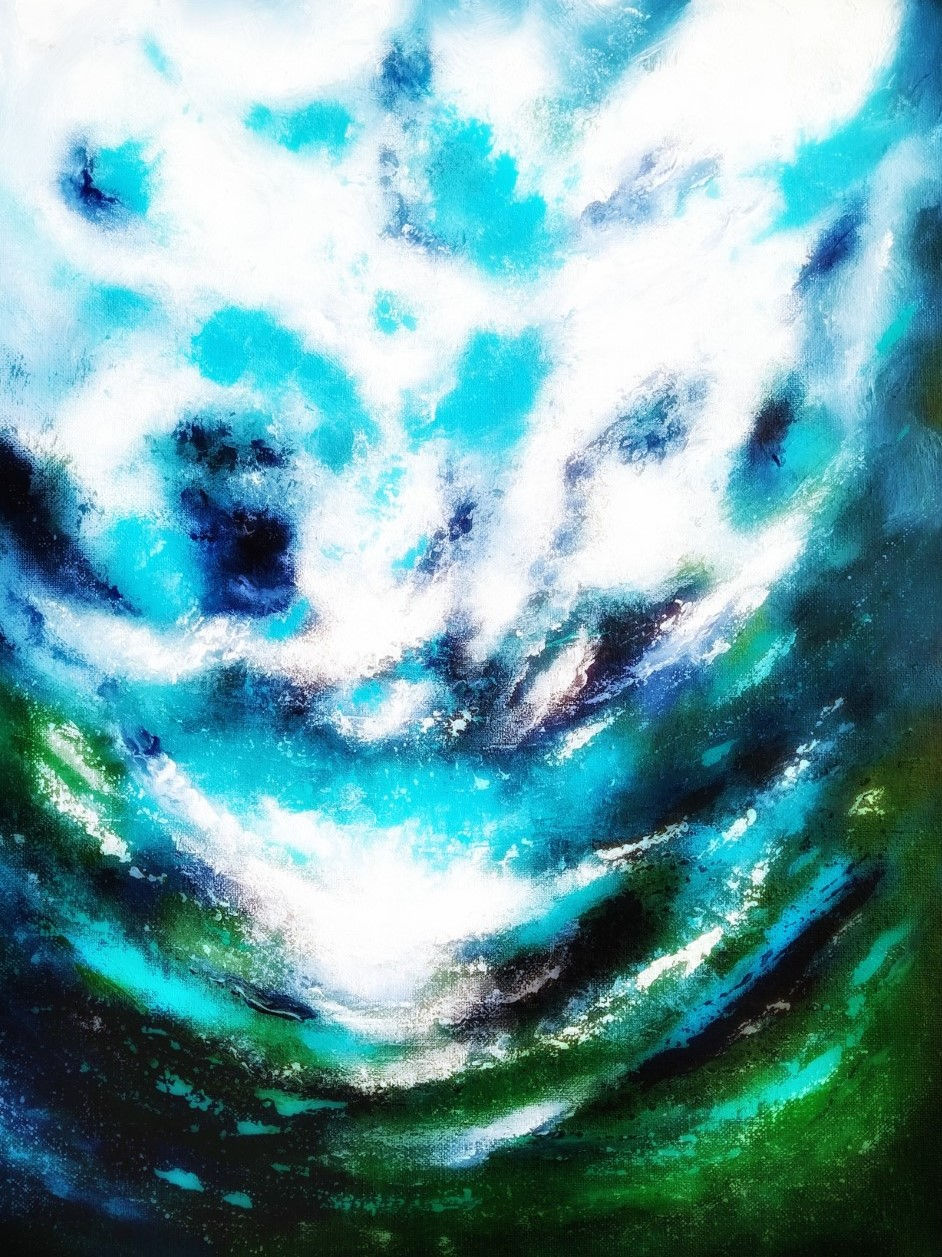 Abstract Underwater Seascape