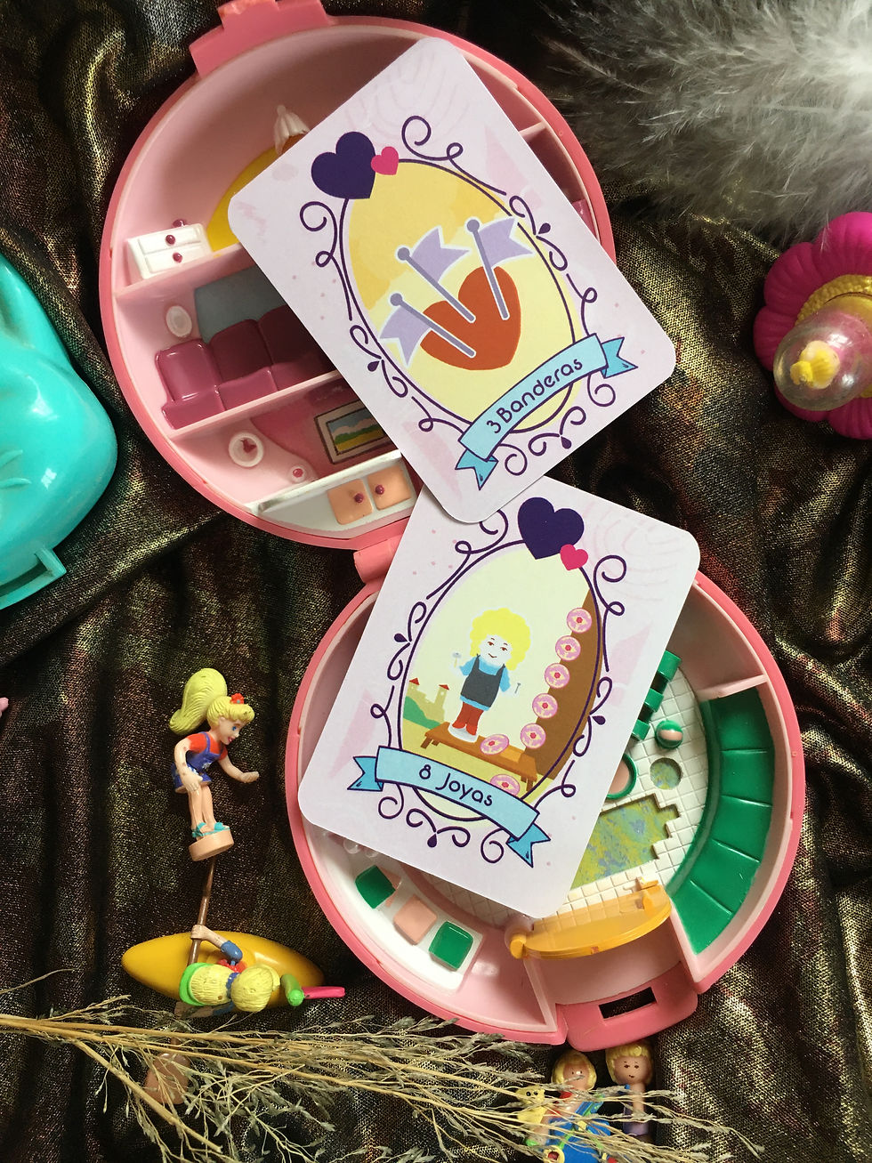 Miniatura: Tarot polly pocket