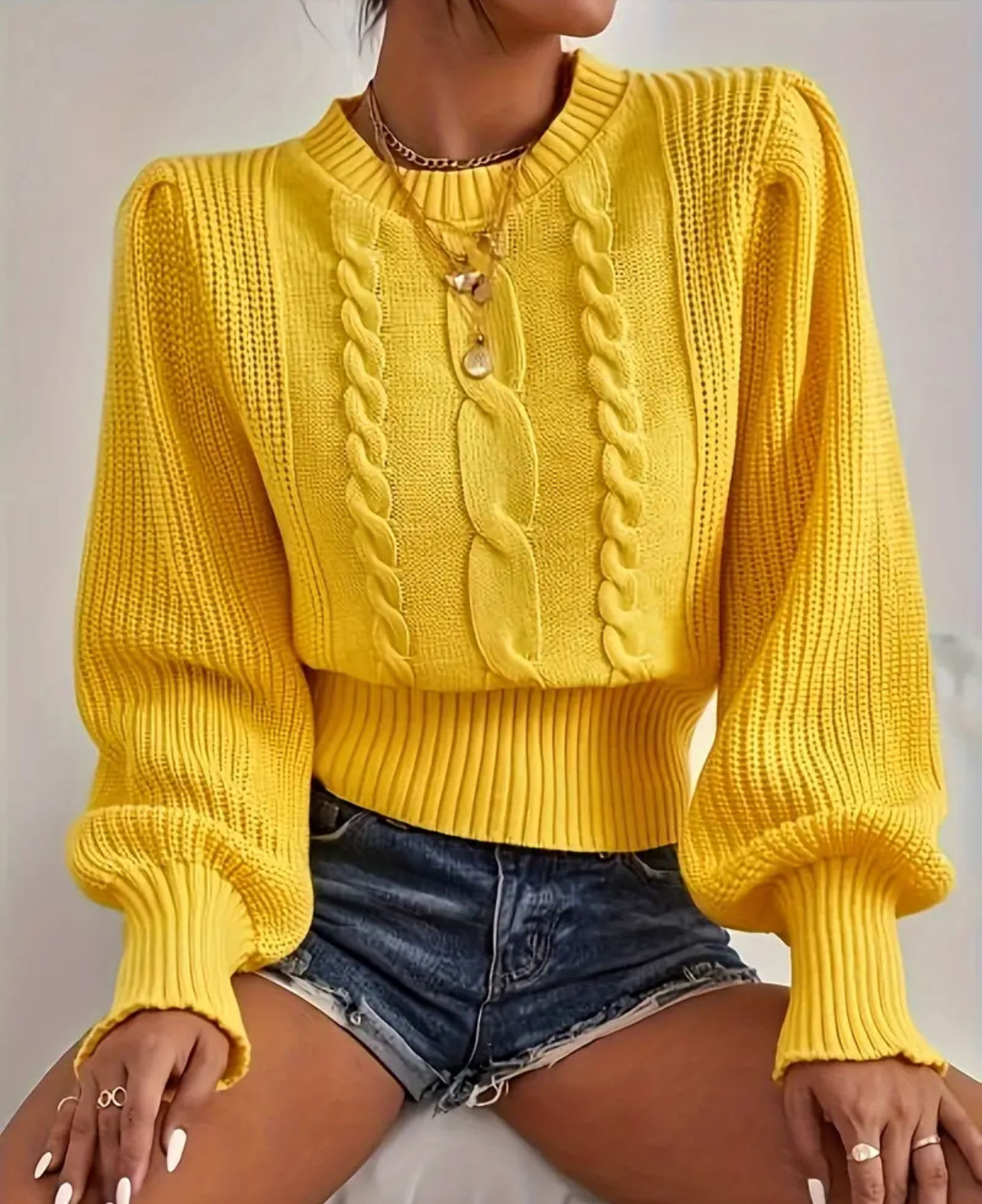 Cardigan Waist Sweater