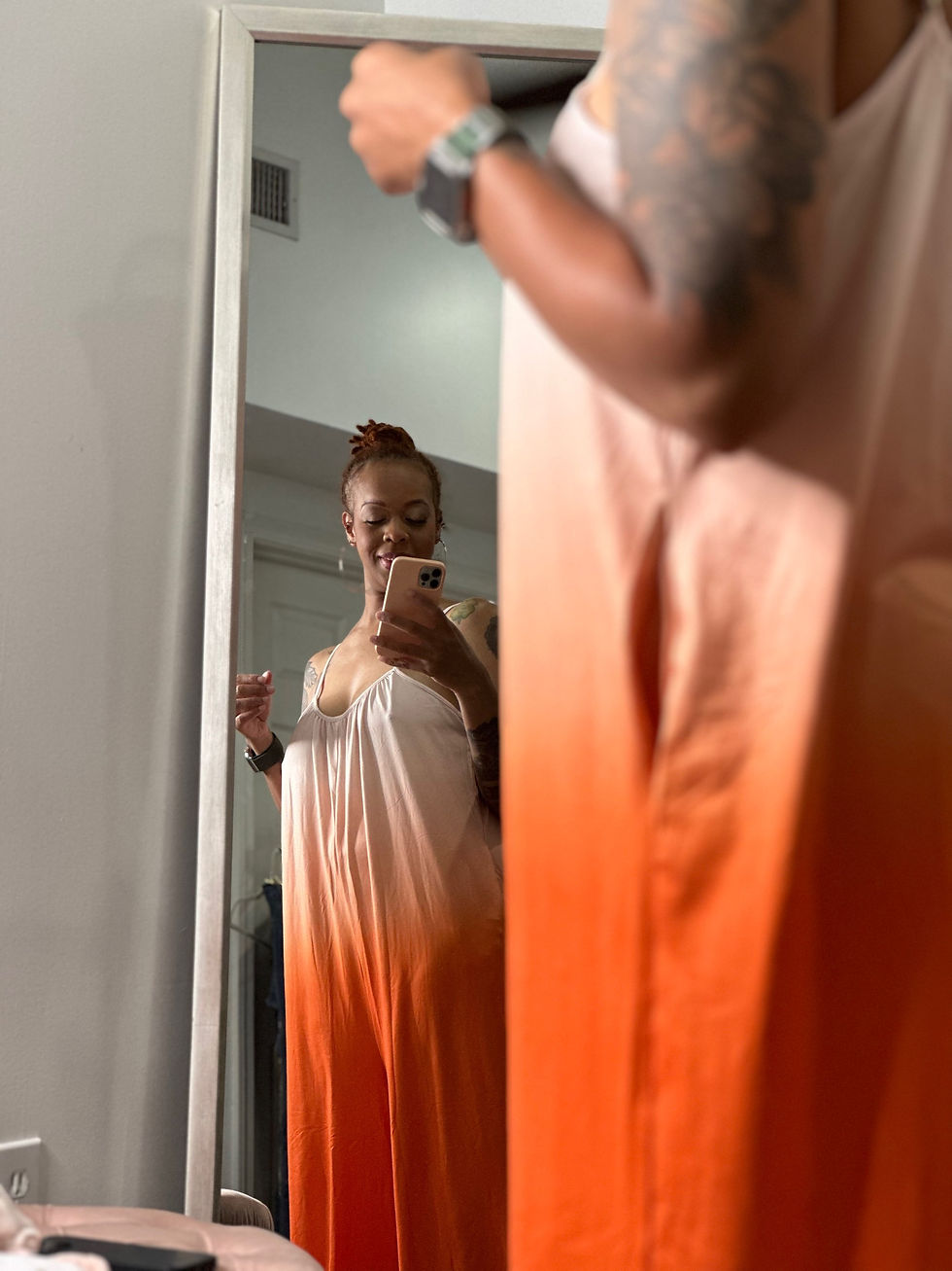 Thumbnail: Comfy Casual Tangerine Jumper