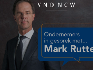 Businessclub uitnodiging voor verkiezingsdebat tussen ondernemers en Mark Rutte​
