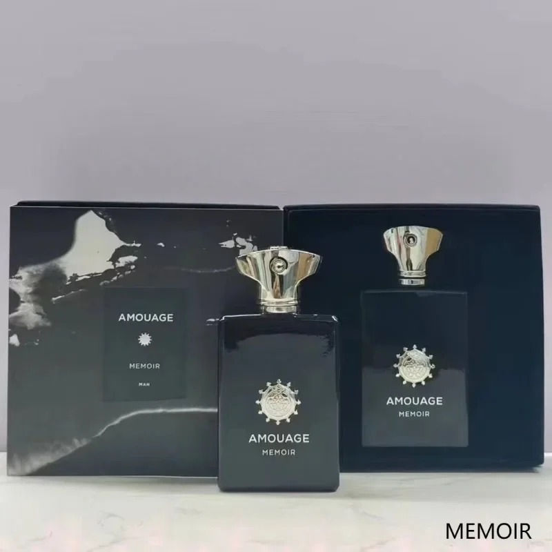 Thumbnail: Elegant Metallic Bottle Men Perfume Long Lasting Masculine Woody Spicy Fragrance