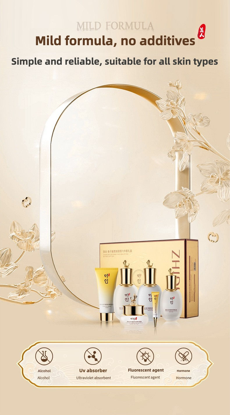 Thumbnail: Caviar  Moisturizing Anti-Wrinkle Skincare Set - Firming, Lifting Hydrating Face