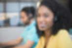 Multilingual customer support professional providing language access and interpretation services.