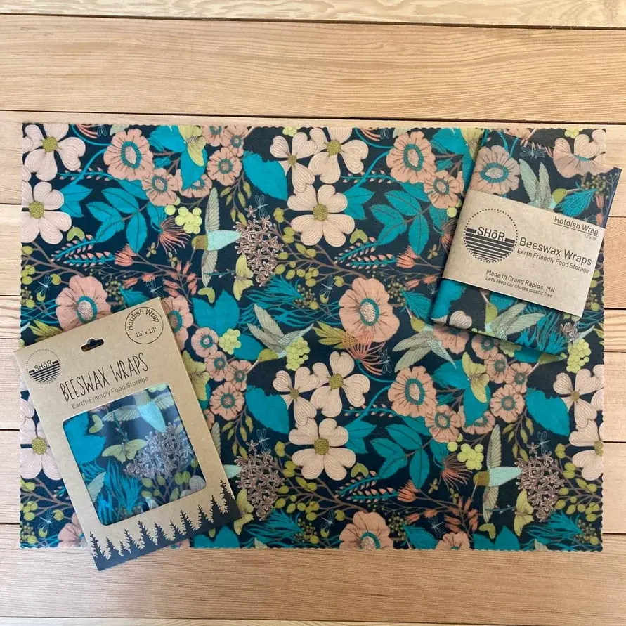 Eco Clean toilet cleaner sheets with floral packaging