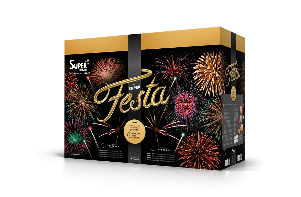 KIT SUPER FESTA - SUPER FOGOS