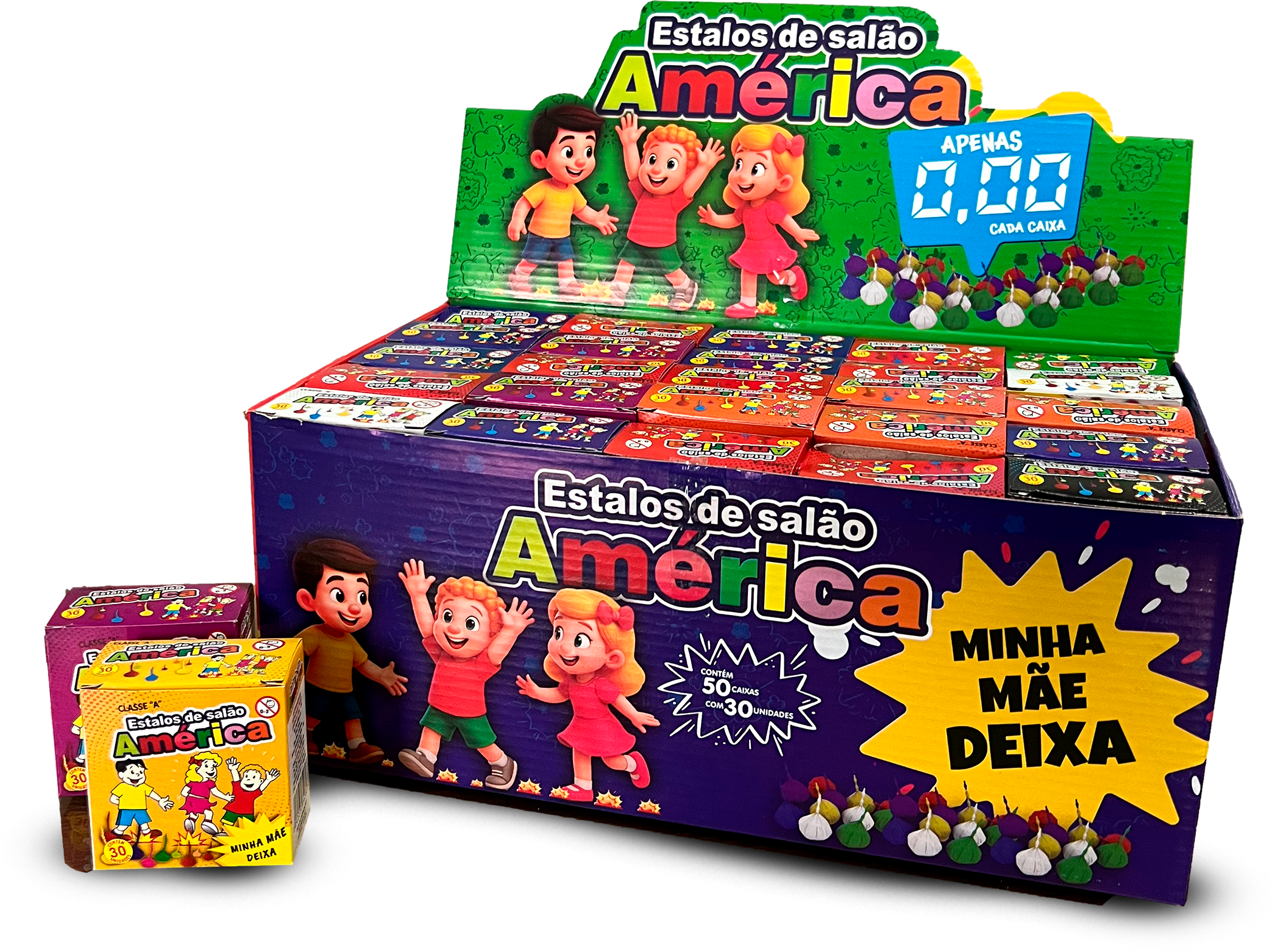 ESTALOS DE SALÃO - DISPLAY 50X30