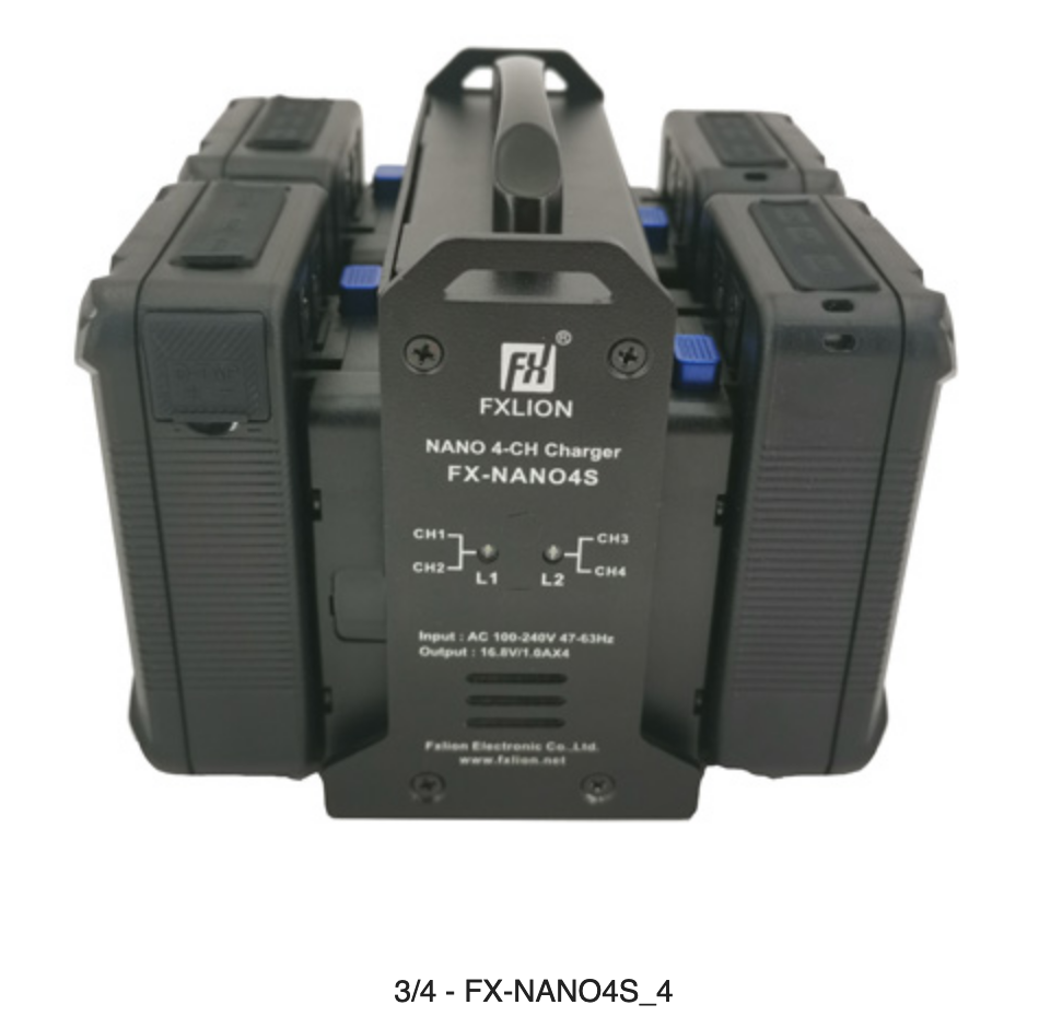 Thumbnail: FX-NANO4S NANO 4-ch V mount charger