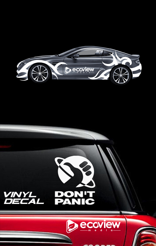 window sticker, car graphics