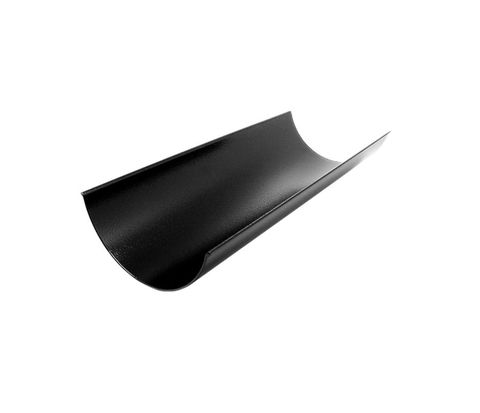 Half Round 4m Guttering Black