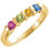 Thumbnail: 14K Family Birthstone Ring, 1-4 Gems