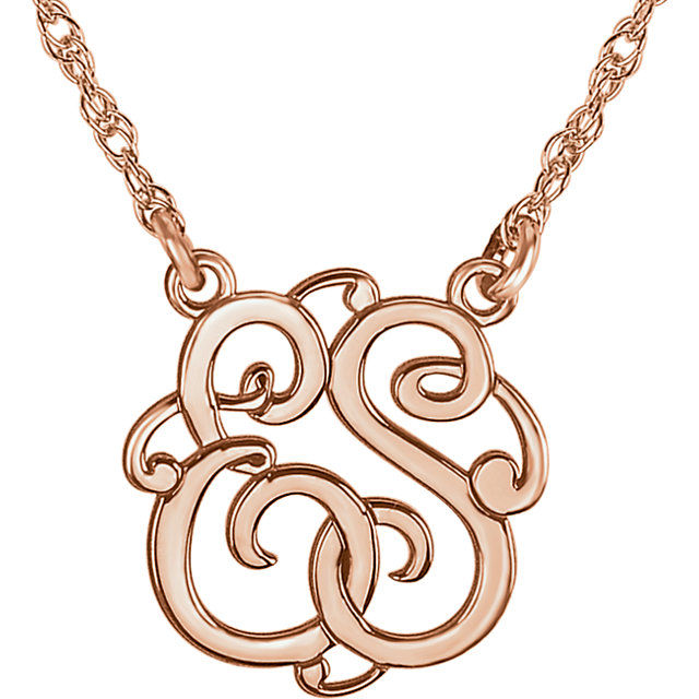 Thumbnail: Rose Gold 15mm Monogram