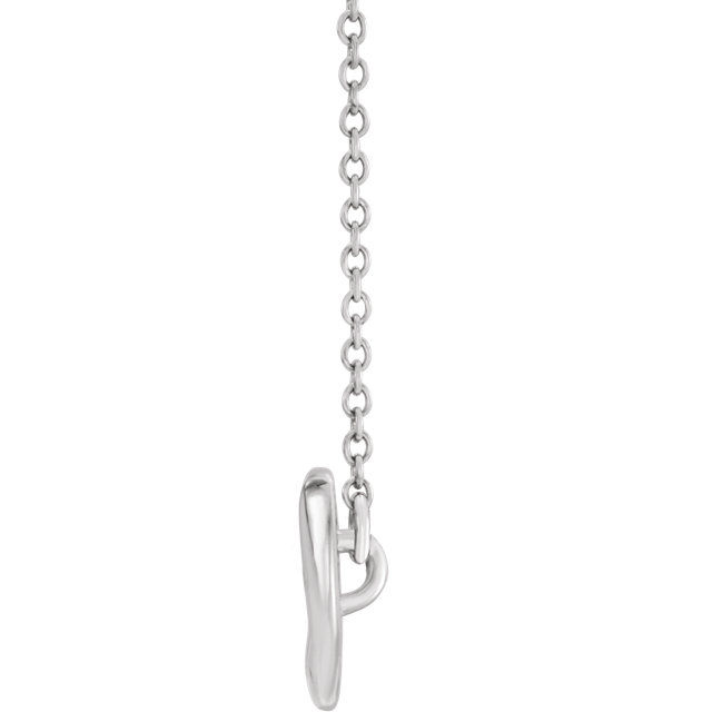 Thumbnail: 14K Gold Feather Pendant Necklace