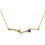 Thumbnail: 14K Gold Family Branch Birthstone Necklace