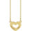 Thumbnail: Yellow Gold Heart Name Necklace