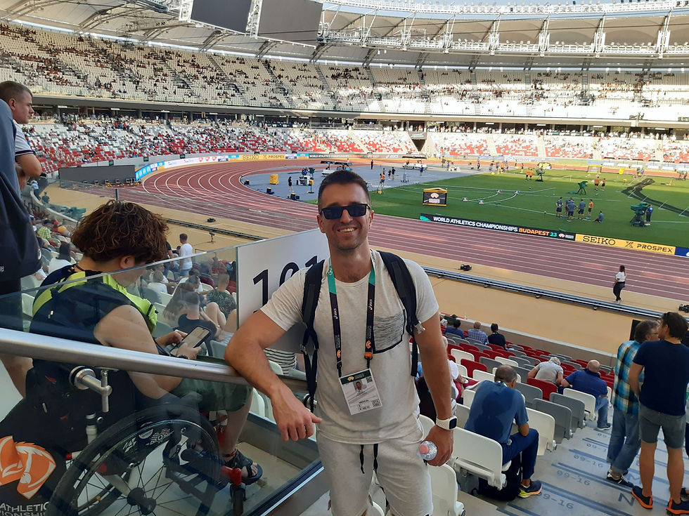 Masszőrként az Atlétikai VB-n 2.