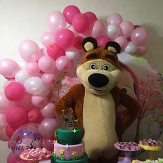 MASHA E O URSO PERSONAGEM VIVO