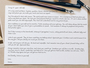 A letter to my 15-year-old self