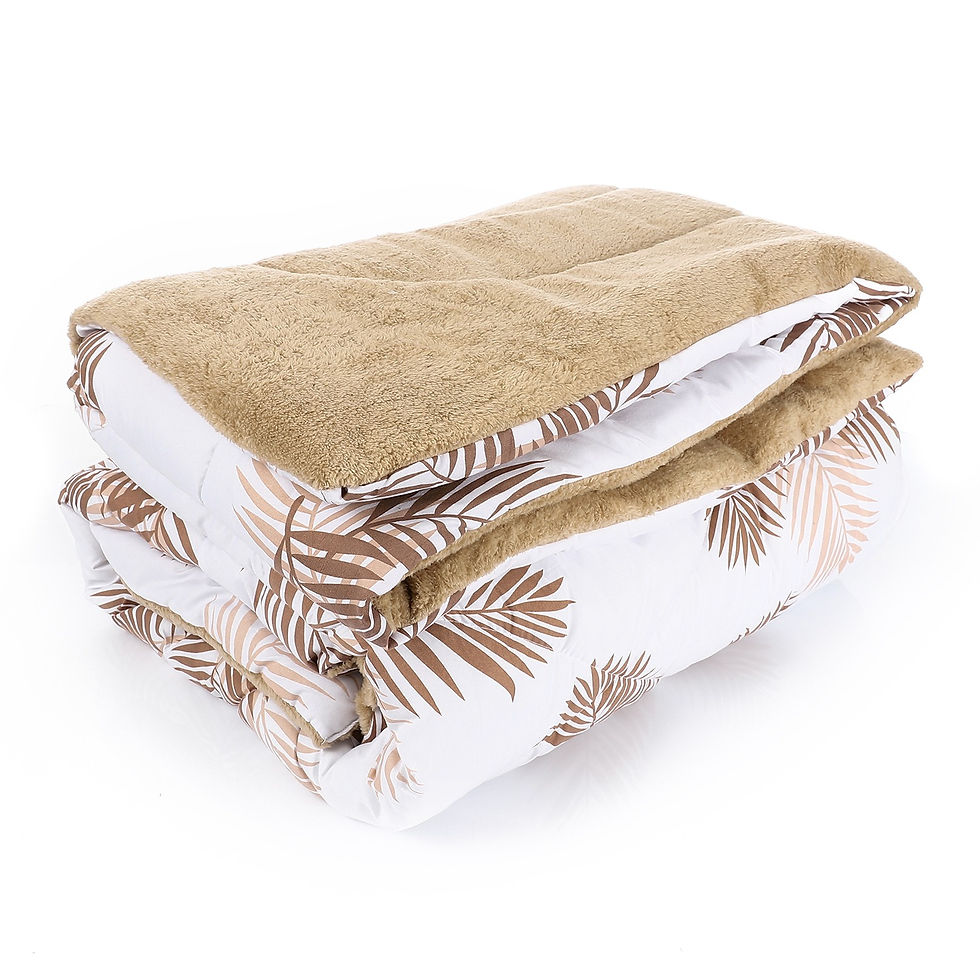 الصورة المصغرة: Double Face Winter Fur Quilt - لحاف شتوي فرو دبل فيس
