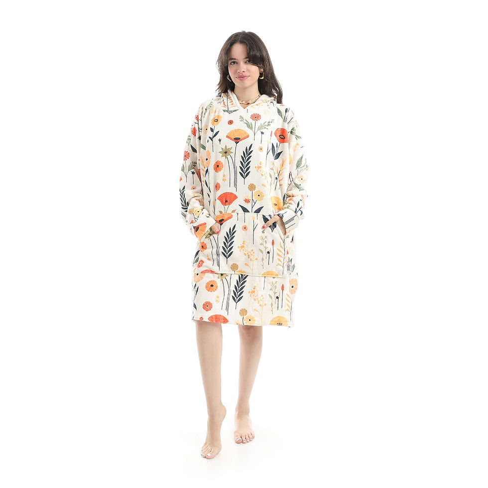 الصورة المصغرة: Snooze, Over-sized Wearable Blanket with Hodi - سنوز، دفاية قابله للارتداء سنوز