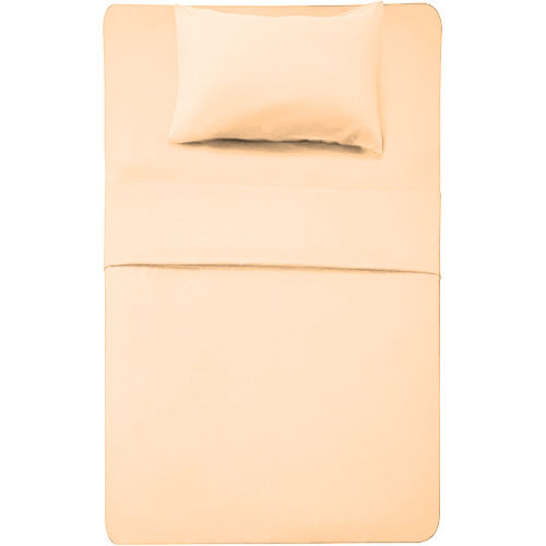 الصورة المصغرة: Plain Fitted Bed Sheet - طقم سرير ملاية بأستيك ساده