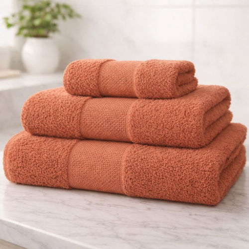 Thumbnail: Snooze100% Cotton Luxury Towels set 3 pcs - سنوزطقم فوط قطن 100٪ 3 قطع