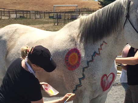 Sacred Symbols and Horses as Mirrors of the Heart