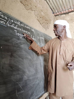 Centre d'alphabétisation à Chéri (Niger)