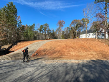 Expert team using heavy equipment for site work.