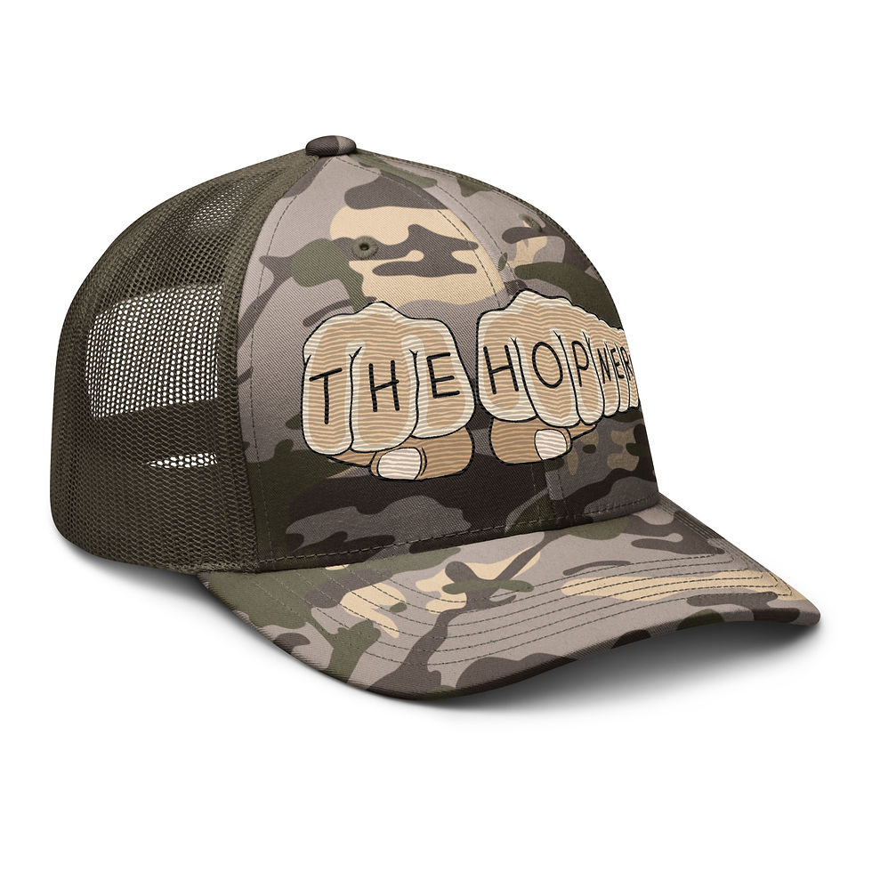 Thumbnail: HOP KNUCKS | Camouflage trucker hat