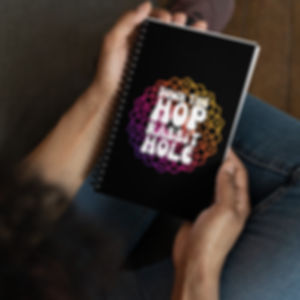 HOP Rabbit Hole Spiral notebook