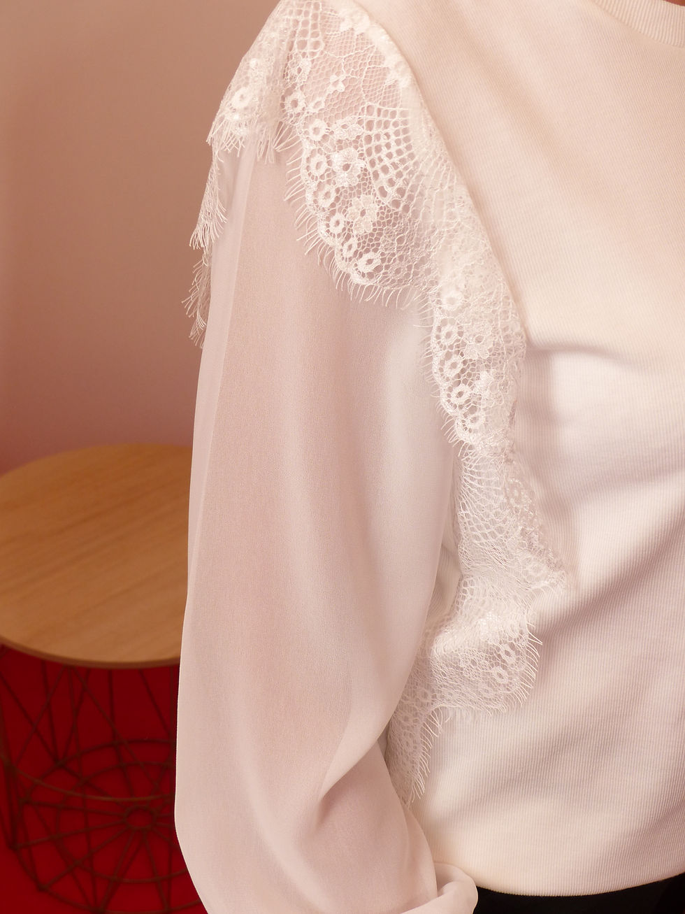 Miniature : Pull blanc