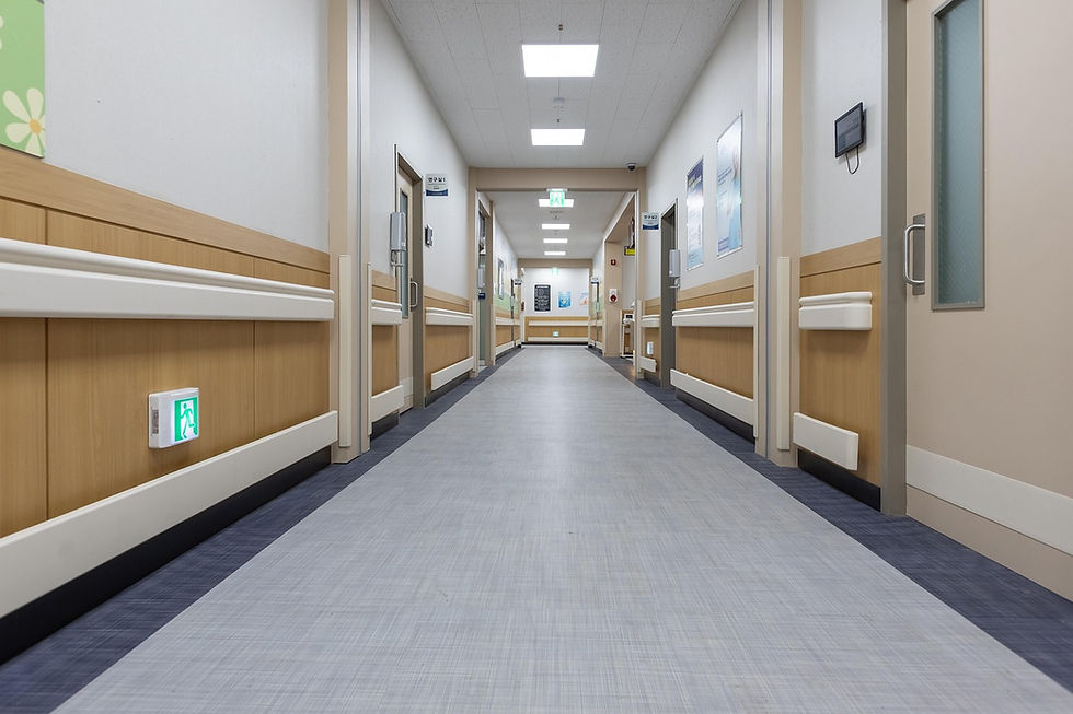 Hospital, doctor, and medical office flooring