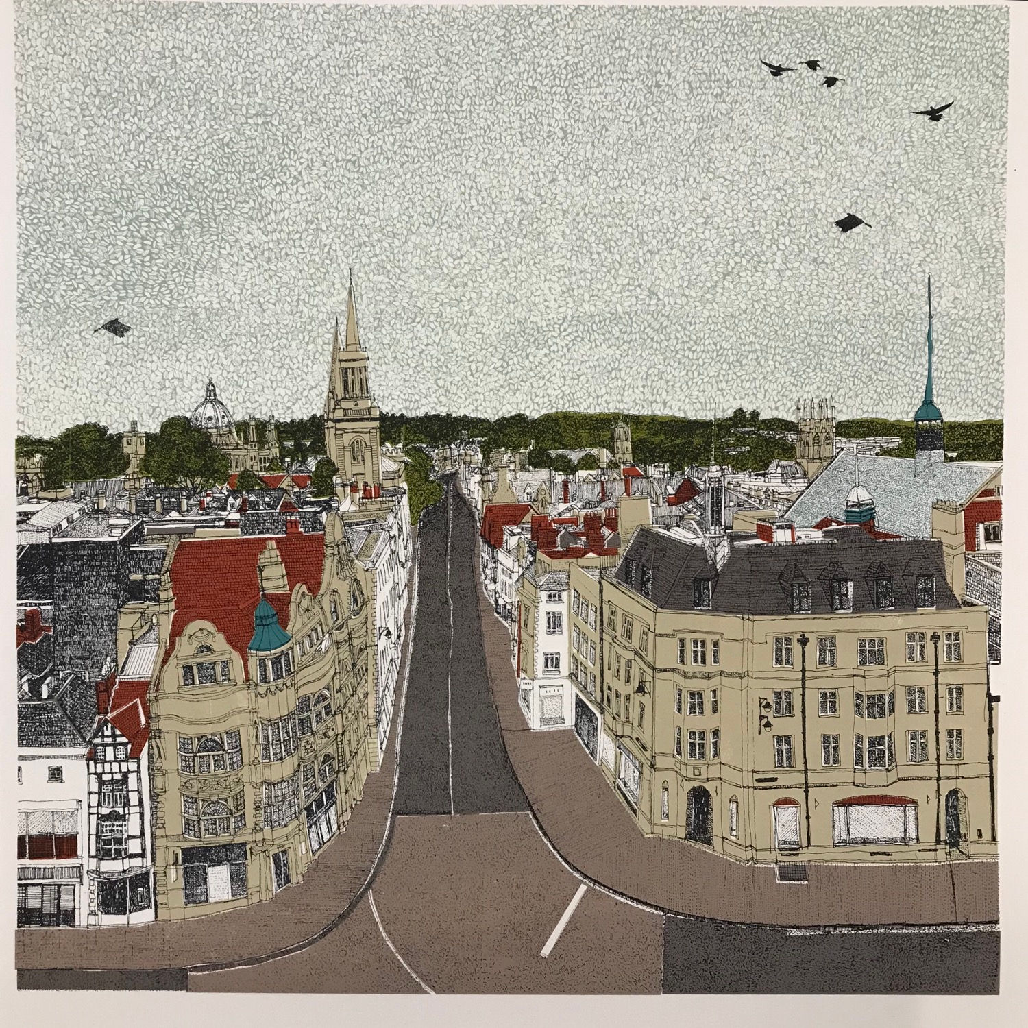 View from Carfax Tower, Oxford 