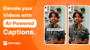 Submagic interface with smart editing tools for short vertical videos