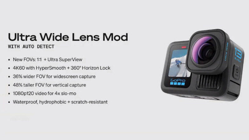 GoPro Hero 13 Black: Ultraweitwinkel-Mod