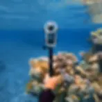Insta360 X4 en plongée
