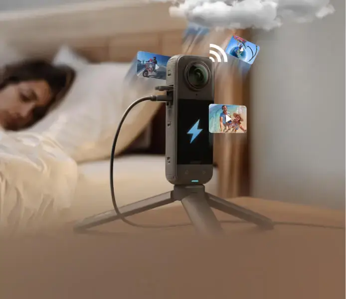 Insta360+ Online Backup