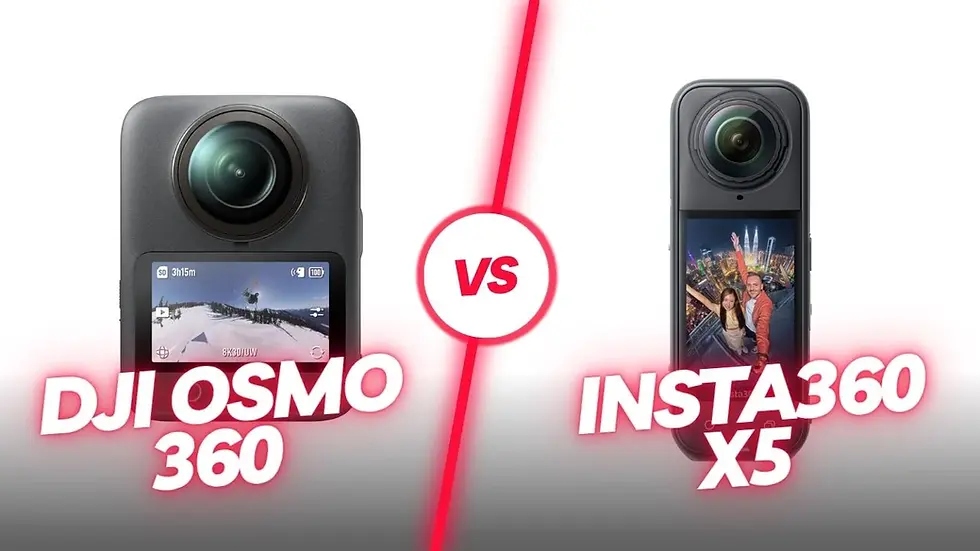 DJI Osmo 360 vs Insta360 X5